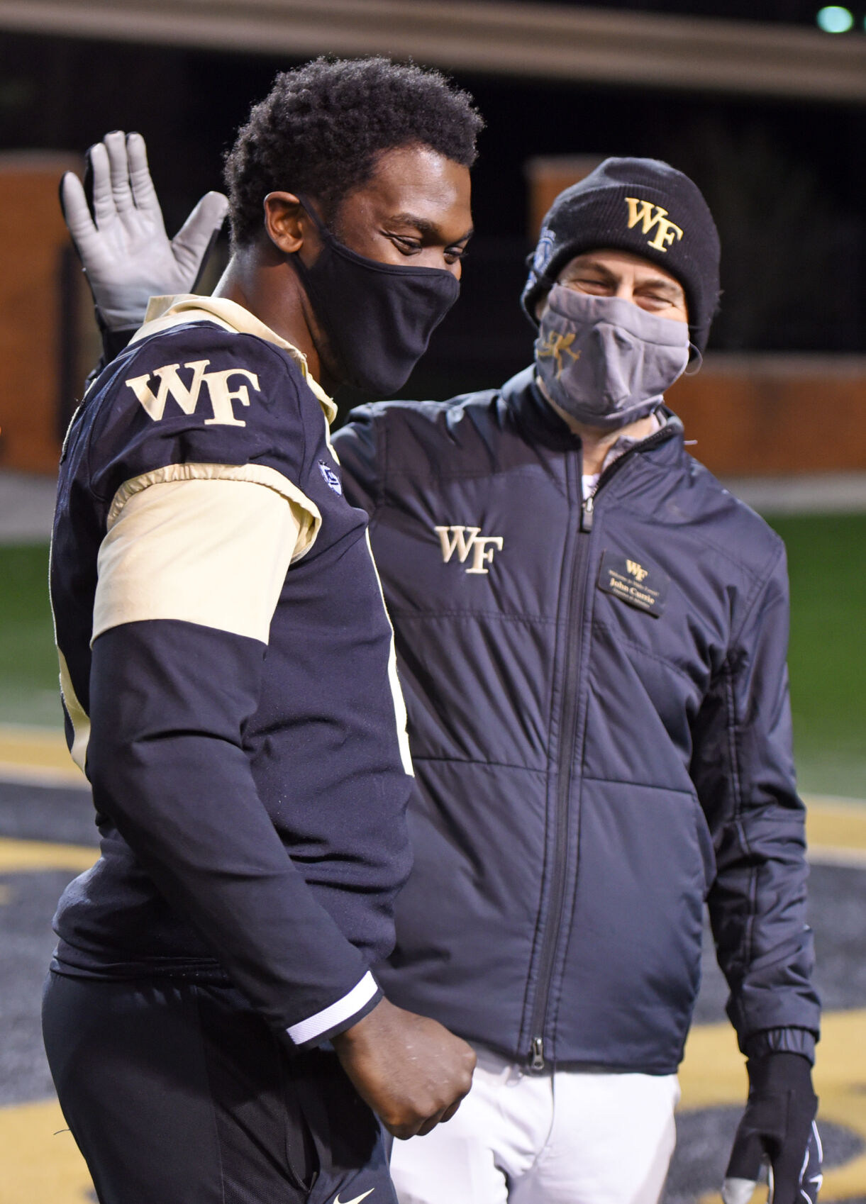 Wake Forest football senior night